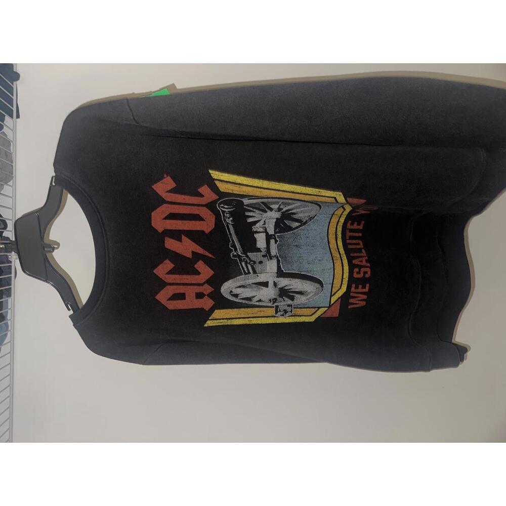 AC/DC “We Salute You” Crewneck Sweatshirt - Large - Band Graphic Pullover